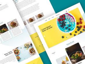 健康食品網(wǎng)站設計指南與前端模板解析